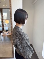 レターバイノベル(letter by novel)&nbsp;大人ショートボブ丸みショートカットマッシュショート前髪あり