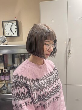 フィグバイアルテフィーチェ(fig by artefice) アンブレラカラー×ボブ