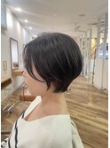 前下りショート ショートヘア ショートボブ