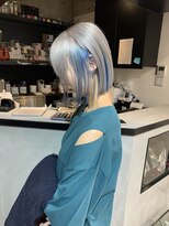 ペレ 原宿(PELE)&nbsp;ダブルカラー/ケアブリーチ/羽エクステ/原宿