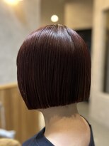ニッケ ヘアーデザイン(nikke hair design) レディーススタイル 切りっぱなしボブ