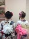 美容室イーナ(e na)の写真/【花火大会予約承ります◎】浴衣でお出かけ!お手頃に着付けとヘアセット☆エクステもおすすめ!
