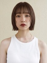 ノラ ギンザ(NORA GINZA) 切りっぱなしボブレイヤーボブ髪質改善20代30代面長銀座