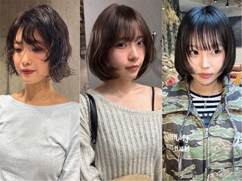 レイブンズ(Ravens)の写真/朝ラクスタイリングはショート・ボブ☆オフィスでも邪魔にならない結べるボブも人気!!