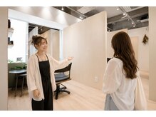 「美容室は少し苦手…」そんな女性が安心して通えるサロンです。