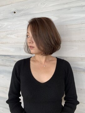 マグサロンギャラリー(Mag salon gallery) 【Mag】ナチュラル前下がりボブ 大人 30代