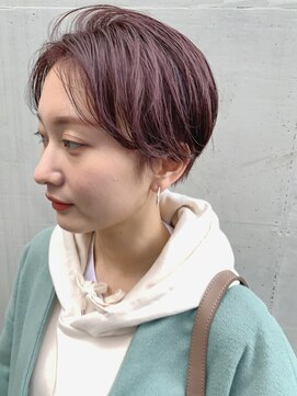 テテコケット(tete coquette) 春に人気のハンサムショート×シルバーヴァイオレット