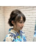 浴衣ヘアセット