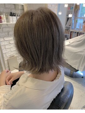 ヘアー アトリエ エゴン(hair atelier EGON) グレーパールカラー