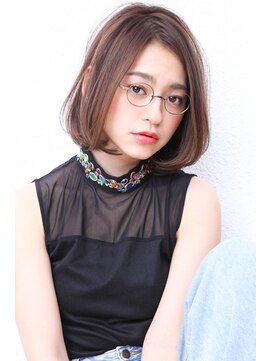 モニカ 西宮北口(Monica) 大人かわいいグレージュ小顔ナチュラルショートボブ