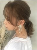 簡単ヘアアレンジ