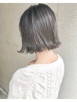 ヘアーアンドアトリエ マール(Hair&Atelier Marl)&nbsp;【Marl】グレージュカラー×外ハネボブ