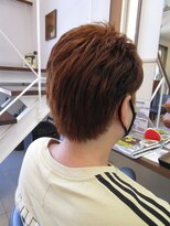 コアフィールフィス(COIFFURE fils)&nbsp;《見附　今町》メンズ　ツーブロ　ショート　ハイトーンカラー