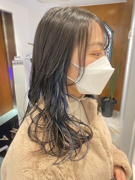 アテナ(ATENA) ブルーイヤリングカラー【ATENA中嶋】