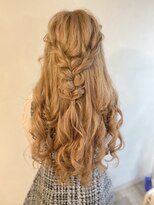 セットサロン カリーナ(carina)&nbsp;ハーフアップ