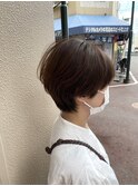 スタイリング簡単ハンサムショート