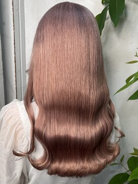 アン(Hair make un) 【くすみピンクカラー♪やわらかピンクカラー♪】