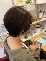 クレオ 伊勢崎(CReO) ショートレイヤー オリーブベージュ