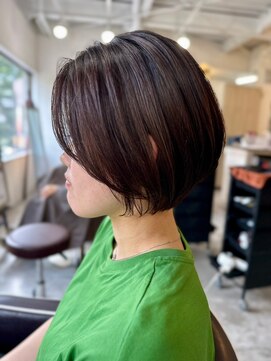 ソイクフ 四条大宮店(SOY-KUFU) 大人可愛い◎20代30代40代イメチェンショートボブ似合わせカット