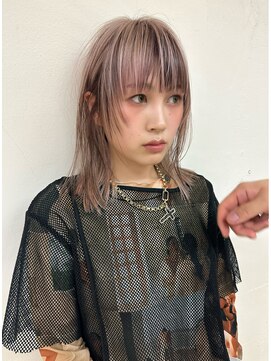 パーク(PAAQ) 【paaq田中智大】ハイトーン×ローライト×顔まわりカット