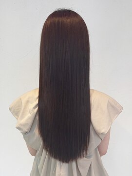 アイティー バイ アルバム 浦和店(IT by ALBUM) ピンクブラウン_斜めバンググレージュカラー_ba461121