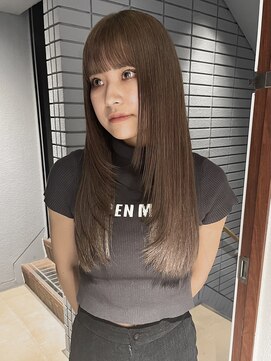 コフィー バイ メルト 吉祥寺(cofy by melt) 【中澤彩乃】顔まわりレイヤーロングウルフフルバング前髪