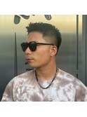 店長【椛島】ラフショート×スキンフェードスタイル