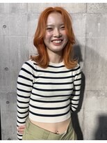 メゾン(Maison)&nbsp;オレンジカラー　@shion_maison