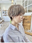 スタイリング時間1分大人マッシュショート【綾瀬/北千住/亀有】