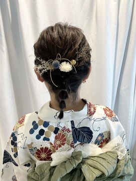 サクラ(SAKURA) 浴衣ヘア/玉ねぎヘア/ボブ/兵児帯/花火大会/浴衣着付/鎌倉/深沢