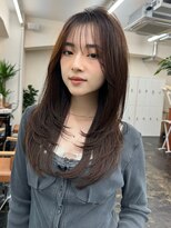 ミディアムレイヤーグレージュ