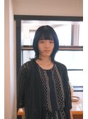 レイヤーウルフカット