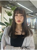 【古田限定】顔周りレイヤー/透け感カラー
