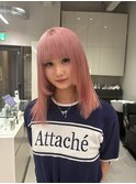 くすみピンク