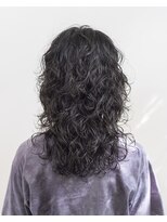 ルプラ ガーデン(le-pla garden)&nbsp;ウルフ#レイヤーカット#パーマ#黒髪#ミディアム#豊橋#豊川#田原