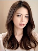 前髪なし/ロング/大人/可愛い/くびれ/綺麗/20代/30代/40代/50代