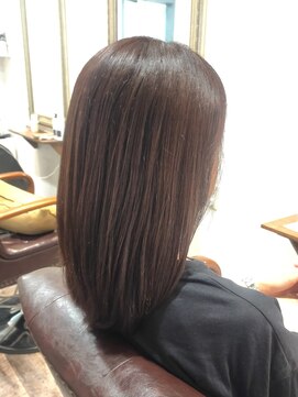 ヘアー グリーン(hair green) 30代40代50代/ミディアムストレート/レイヤースタイル