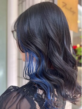 フェアレディ 烏山店(FAIRLADY) 姫カット◎ブルーインナーカラー