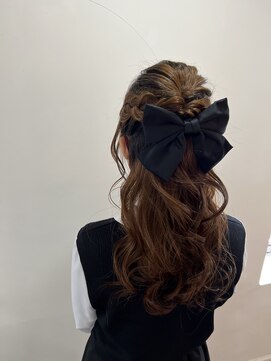 フラム(fulam) ハーフアップ