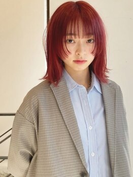 ディーカヘアー(Di KA HAIR)の写真/【郡山】お洒落学生さん必見♪トレンドを取り入れたスタイルで学校でも目を引く自分だけのカラーを◎