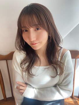 ガーランド (Garland) 大人かわいい小顔くびレイヤーまろベージュ小顔顔まわりレイヤー