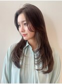 レイヤーカット*顔周りレイヤー*ロング*髪質改善トリートメント