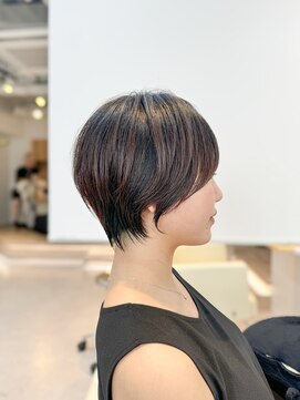 アリアバイエクラート 新宿南口店(ARiA by ECLART) 小顔丸みショートボブ[takano style]
