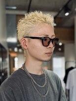 クオルヴィラ 立川北口(QOL villa)&nbsp;スパイキーショートフェザーアップバング刈り上げメンズショート