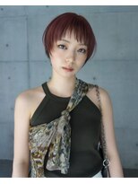 レコ 渋谷(LECO)&nbsp;ショートシャギーカットスモーキーピンク