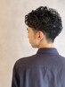 【メンズ限定★新規】メンズカット+パーマ+頭皮ケアシャンプー￥14850→￥8250