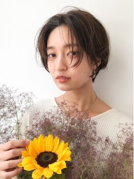 コヨミ バイ ルスカ(coyomi. by ruska)の写真/□シンプルだけど、どこかお洒落を感じる。こだわり派大人女性向けのショートスタイルは-coyomi. by ruska-