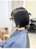 くびれヘア縮毛矯正アプリコットオレンジ夏ハイライト《用賀》