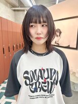 ノエ(noe) くびれヘア/アプリコットオレンジ/ハイライトカラー/栄c155