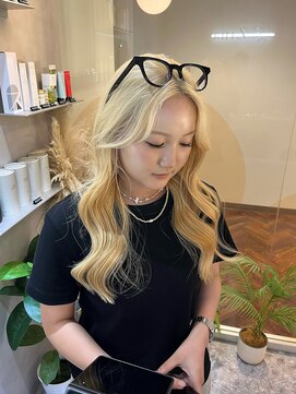 ジーナ 天神(Zina) ハイトーン/ブリーチカラー/ブロンドカラー/ケアブリーチ